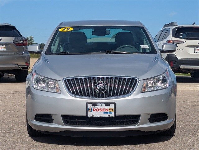 Used 2013 Buick LaCrosse Base with VIN 1G4GA5E35DF254877 for sale in Kenosha, WI