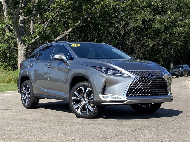 Used 2022 Lexus RX 350 with VIN 2T2HZMAA5NC240791 for sale in Kenosha, WI