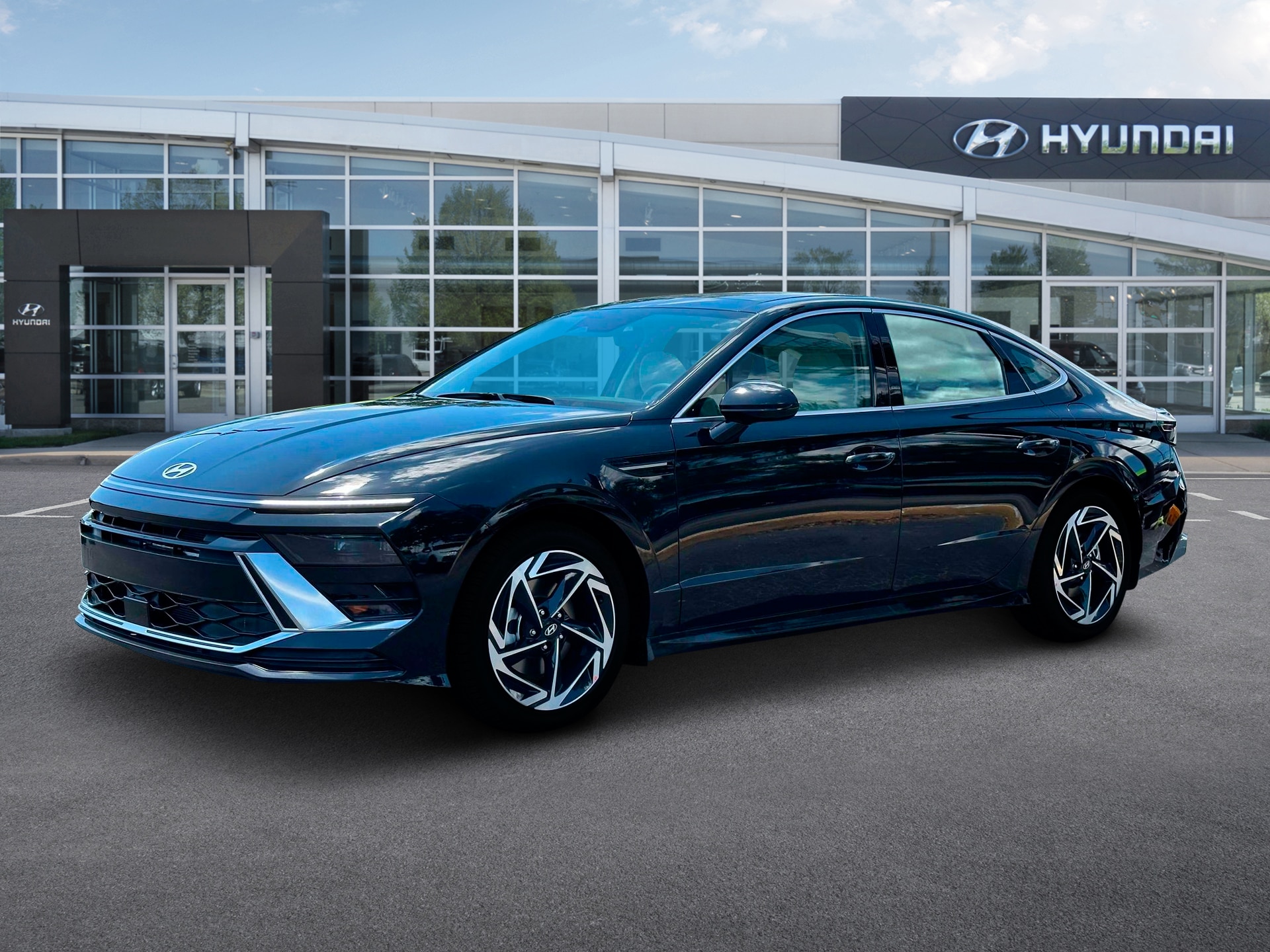 Certified 2024 Hyundai Sonata SEL with VIN KMHL14JA0RA408302 for sale in Kenosha, WI