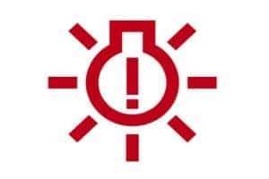 LED Head Lamp Warning Indicator 