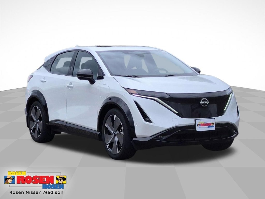 Used 2024 Nissan ARIYA Platinum+ with VIN JN1DF0CD3RM736552 for sale in Madison, WI