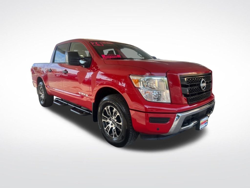 Certified 2024 Nissan Titan SV Truck Crew Cab