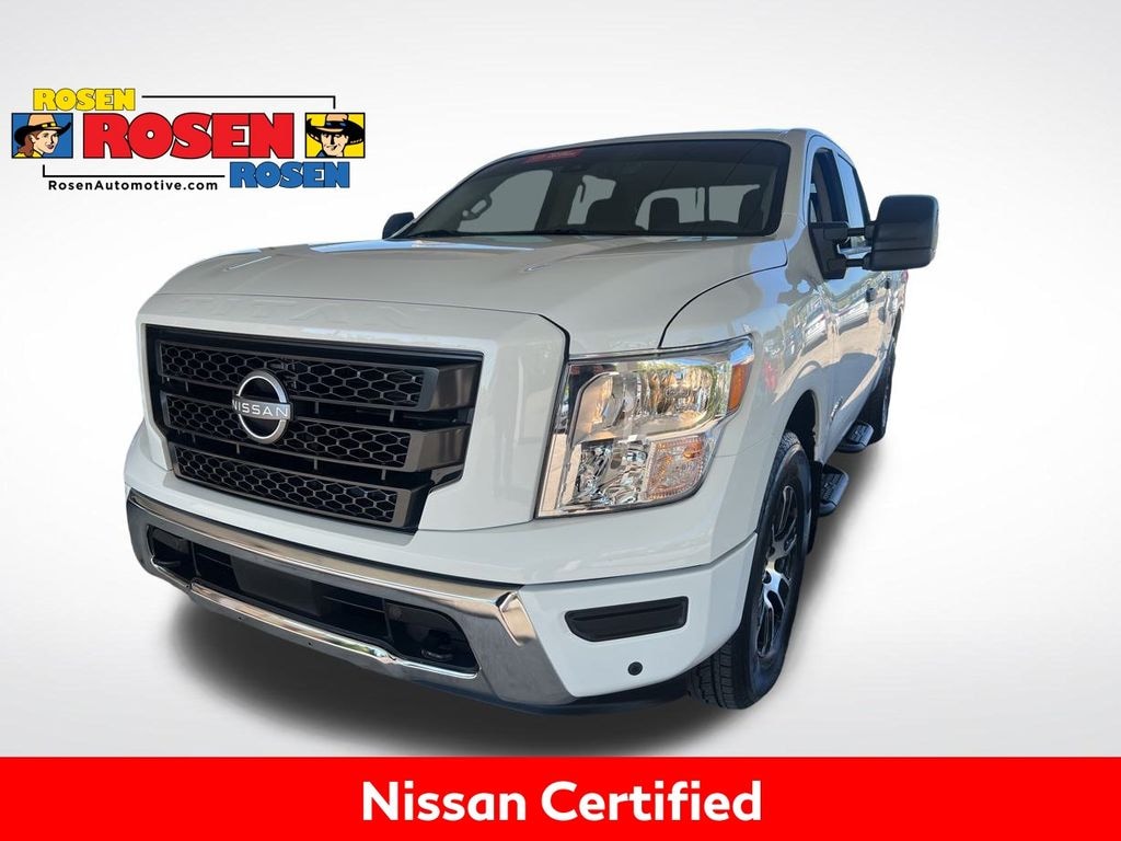 Certified 2024 Nissan Titan SV Truck Crew Cab