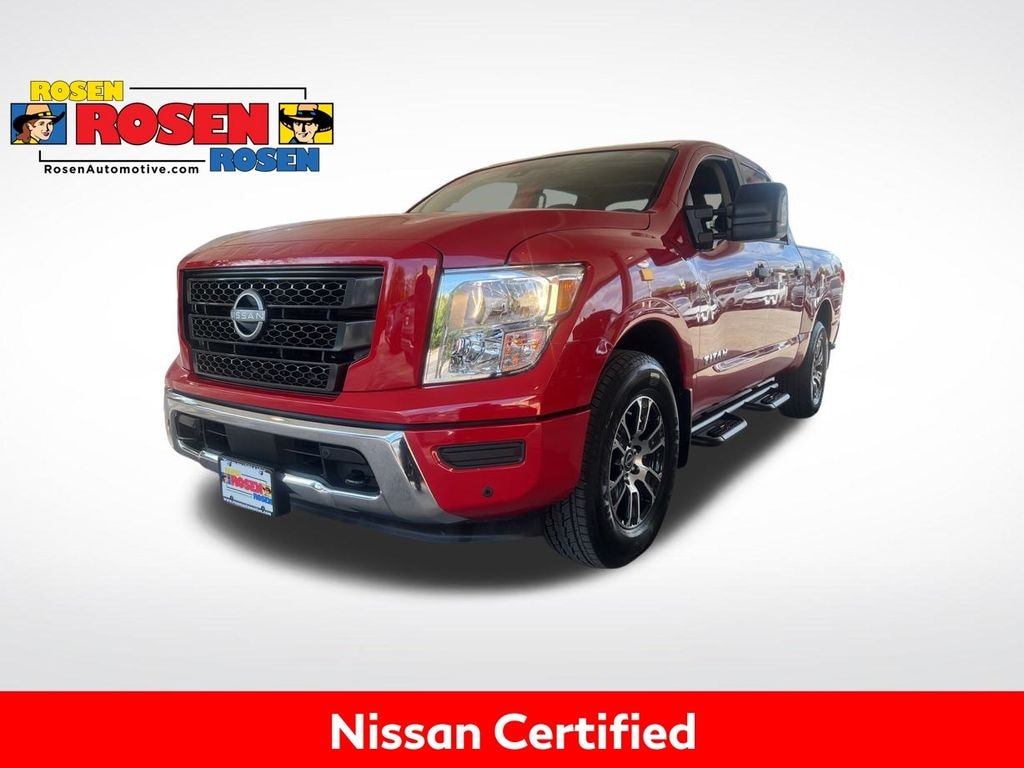 Certified 2024 Nissan Titan SV Truck Crew Cab