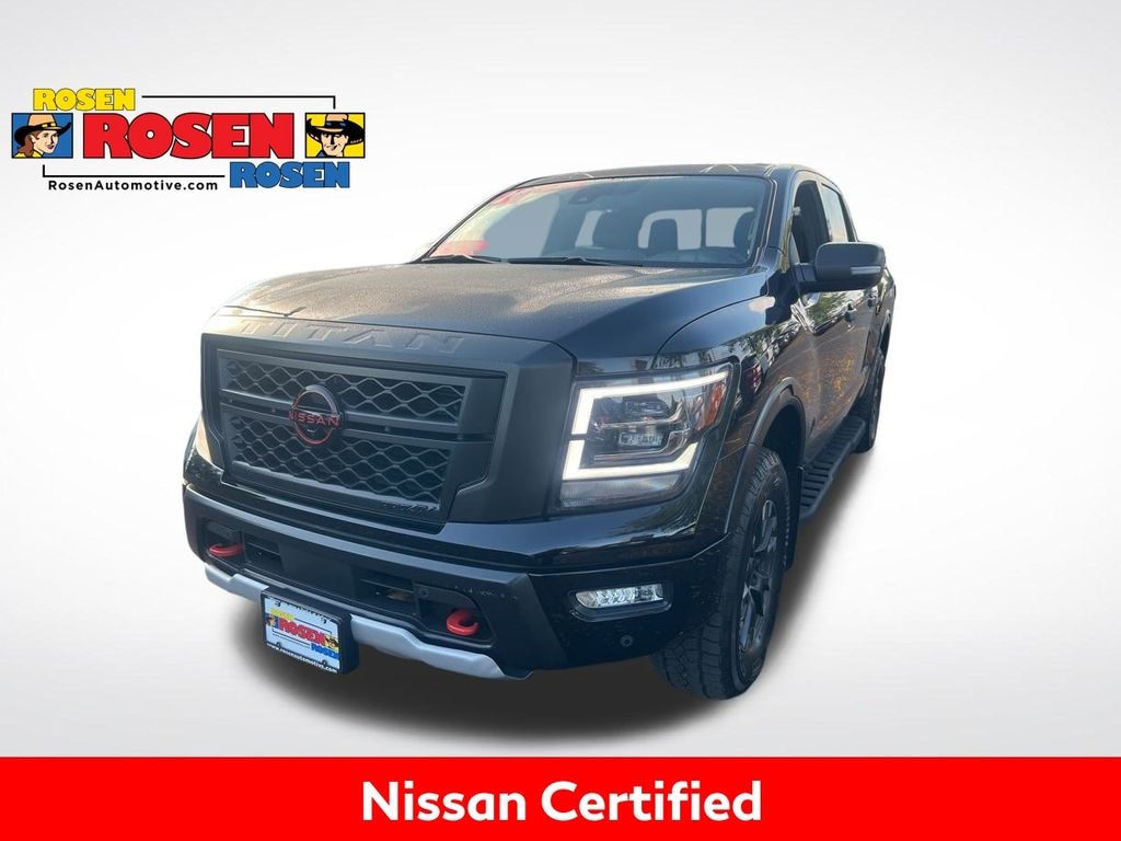 Certified 2024 Nissan Titan PRO-4X Truck Crew Cab