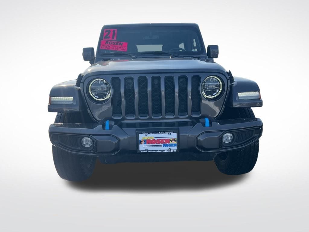 Used 2021 Jeep Wrangler Unlimited High Altitude 4XE with VIN 1C4JJXP62MW758820 for sale in Milwaukee, WI