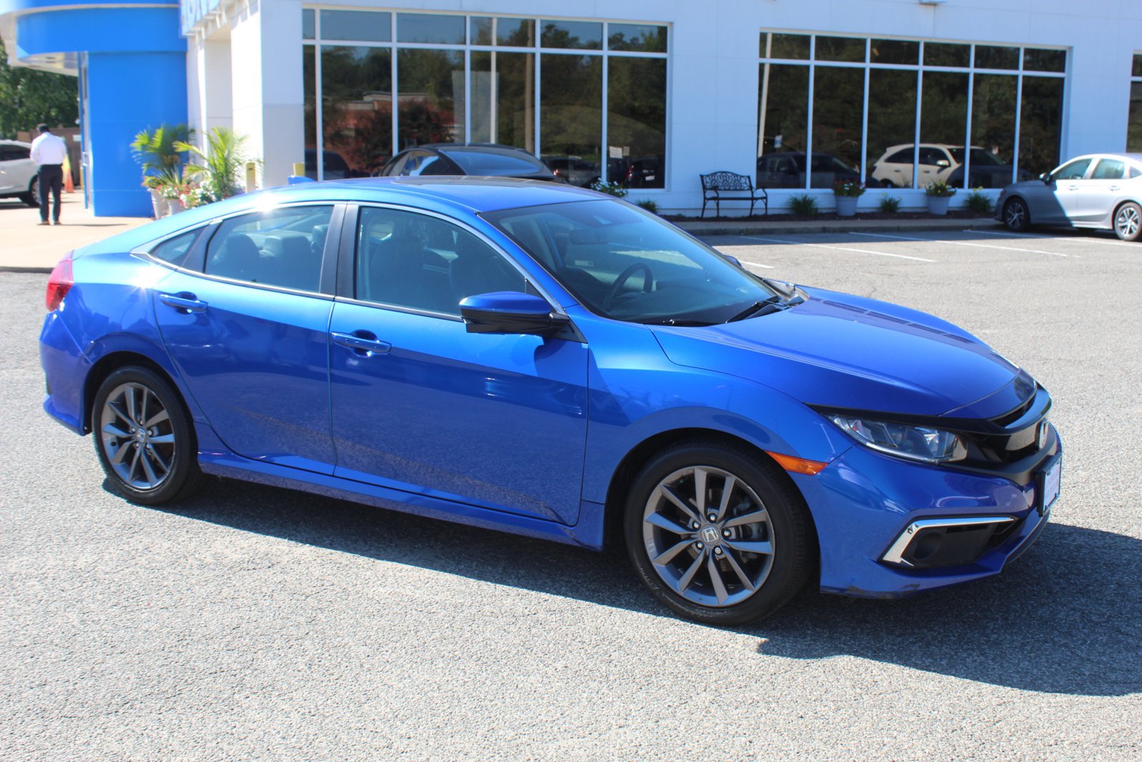 Certified 2020 Honda Civic EX-L with VIN 19XFC1F79LE005446 for sale in Alexandria, VA