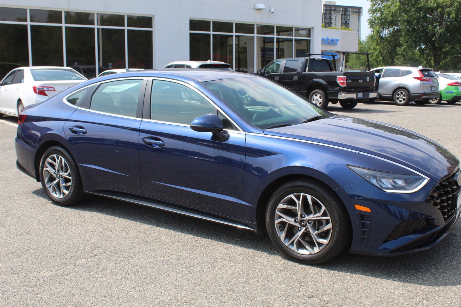 Used 2021 Hyundai Sonata SEL with VIN 5NPEL4JA4MH099586 for sale in Alexandria, VA