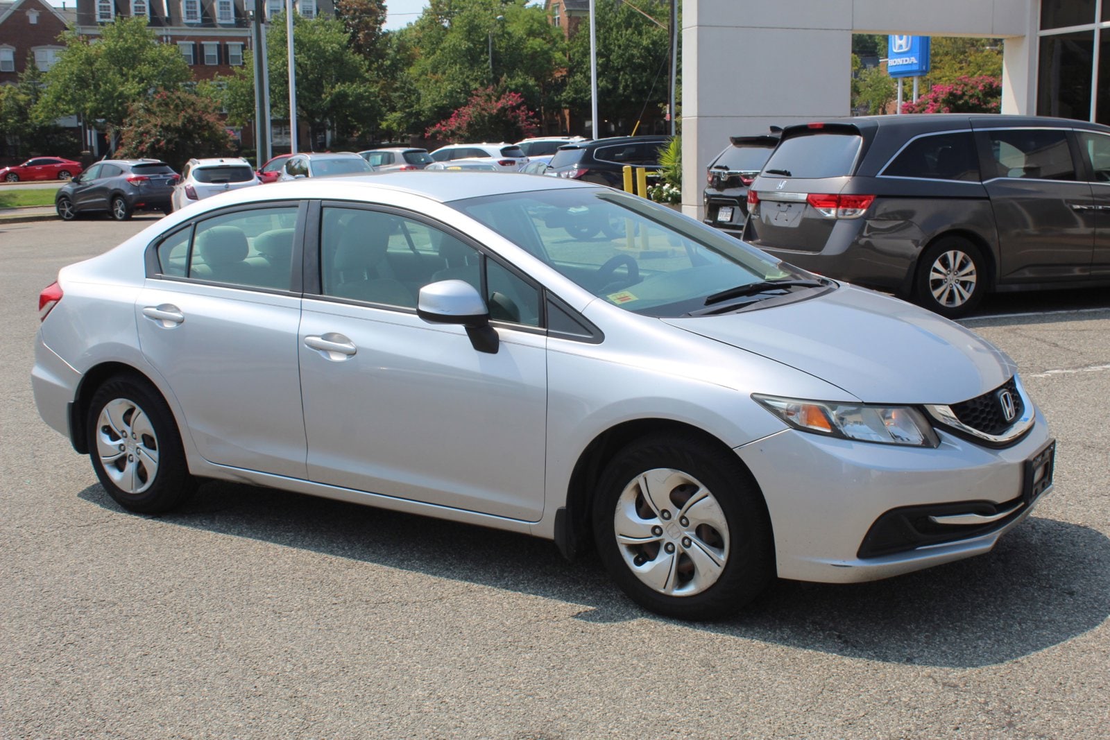 Used 2013 Honda Civic LX with VIN 2HGFB2F58DH573234 for sale in Alexandria, VA