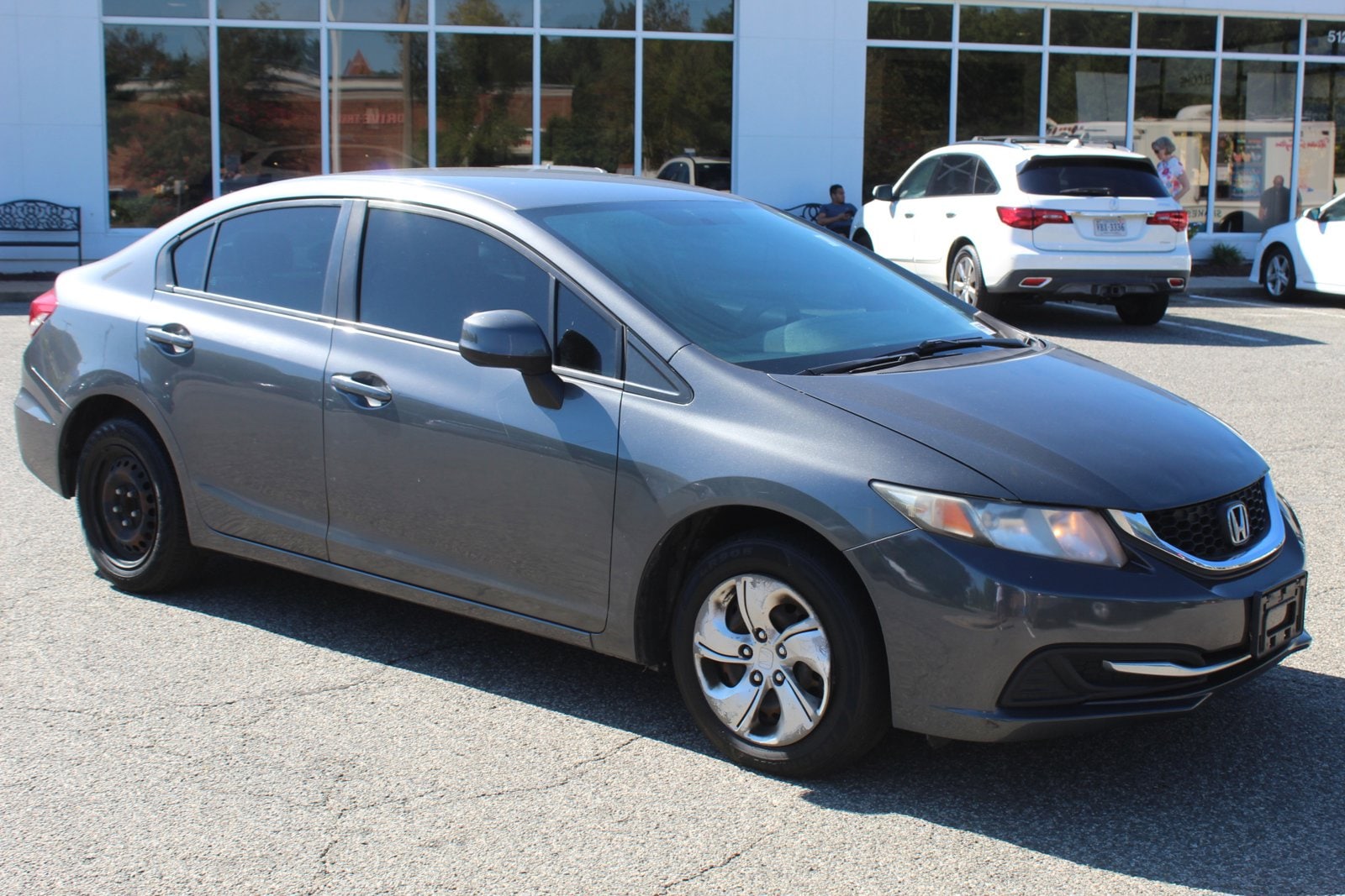 Used 2013 Honda Civic LX with VIN 19XFB2F50DE258678 for sale in Alexandria, VA