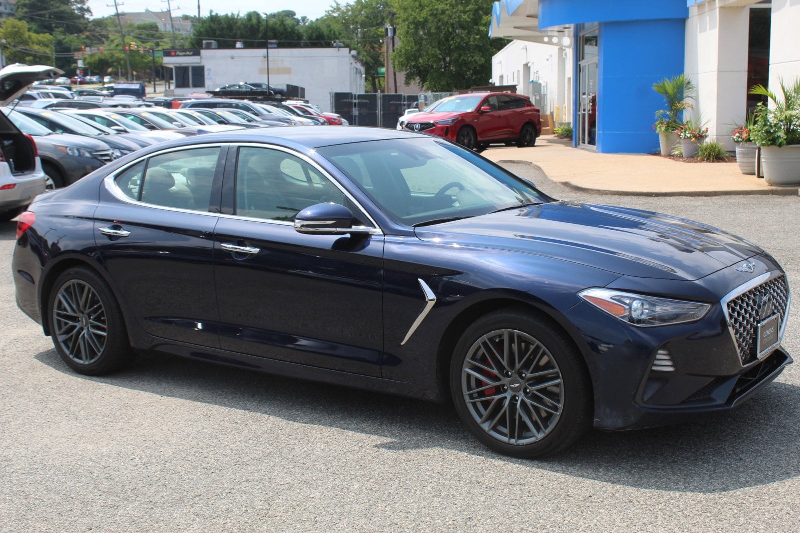 Used 2019 GENESIS G70 Advanced with VIN KMTG54LE1KU031690 for sale in Alexandria, VA