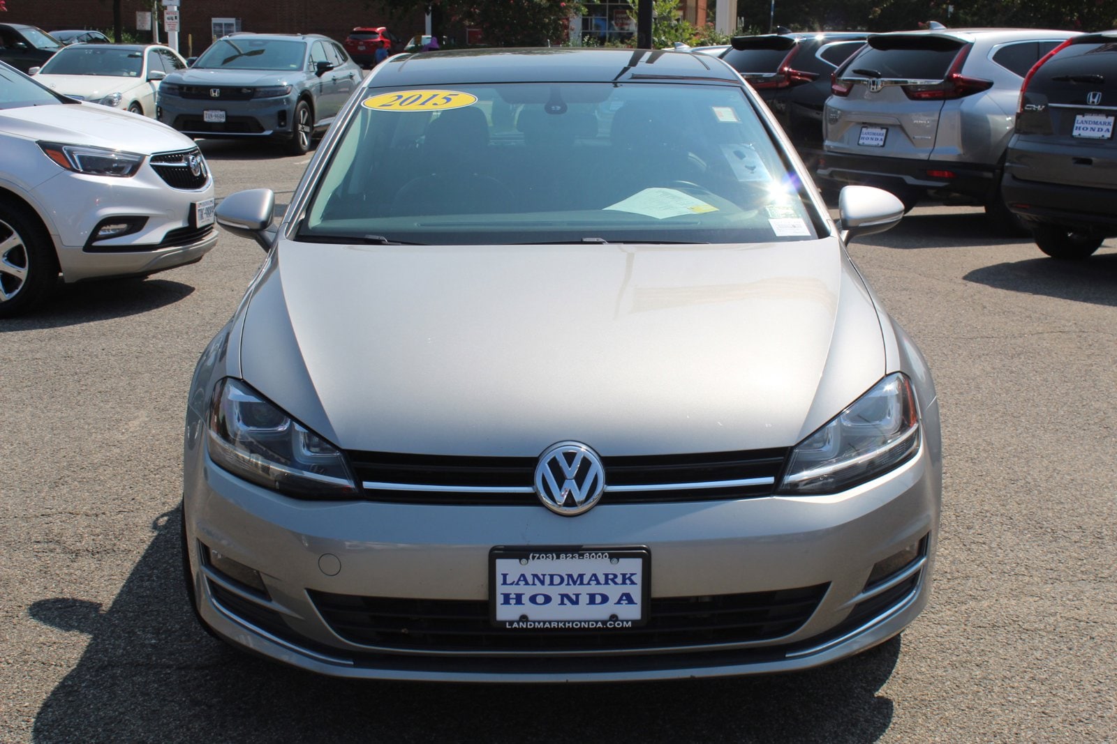 Used 2015 Volkswagen Golf TSI SEL with VIN 3VW217AU1FM007266 for sale in Alexandria, VA