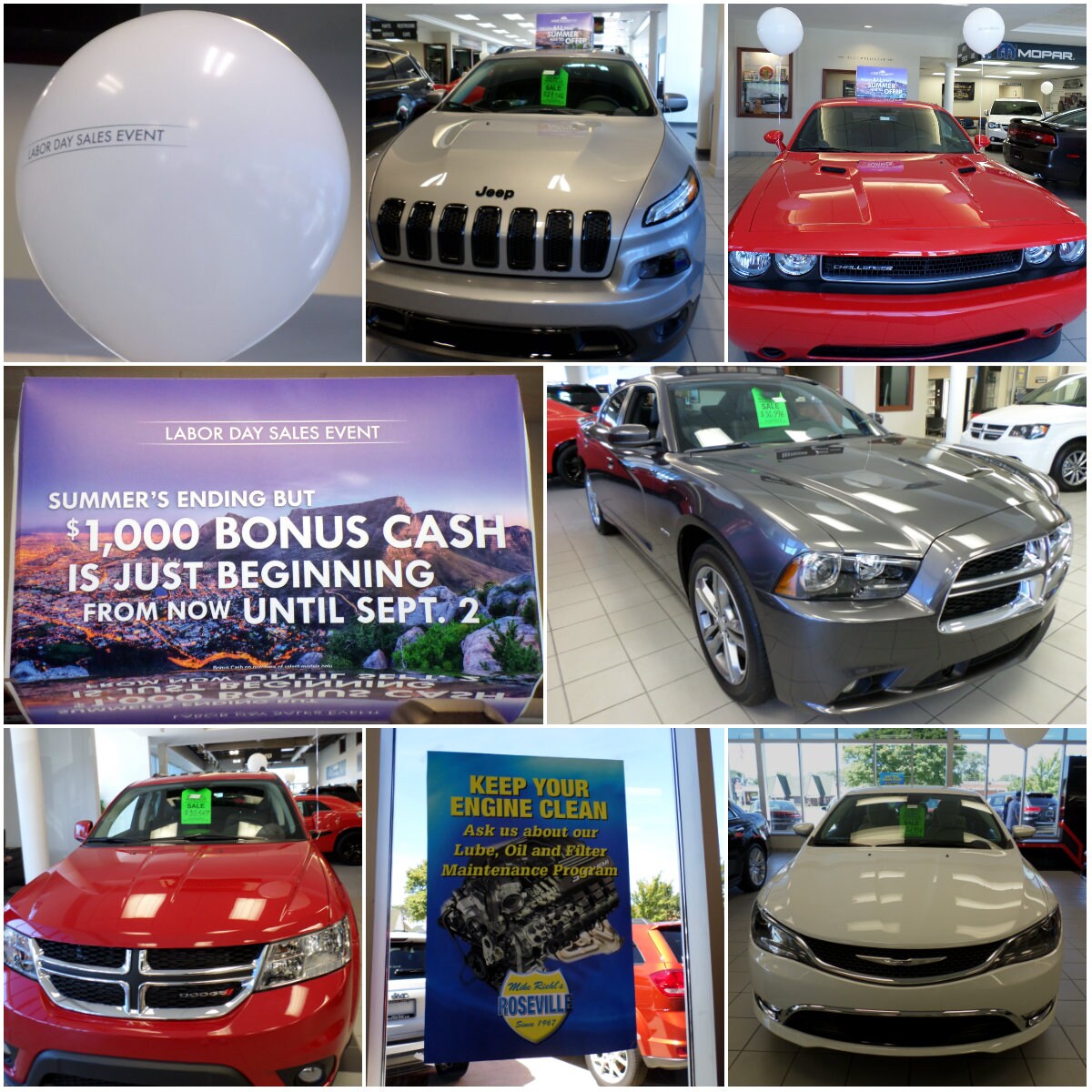 Labor Day Sales Event Mike Riehl's Roseville Chrysler Dodge Jeep RAM