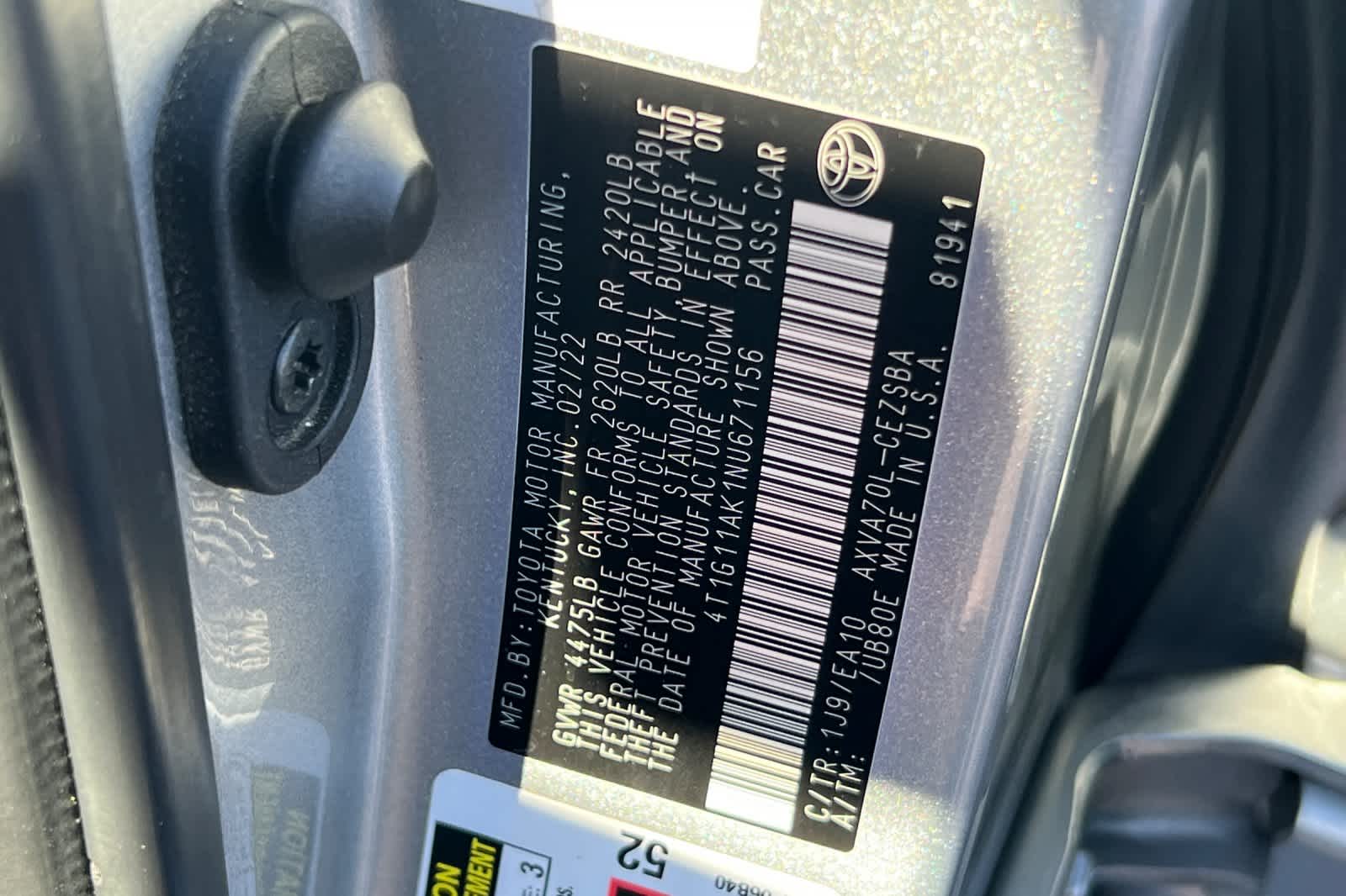 Thumbnail: 2022 Toyota Camry - 30