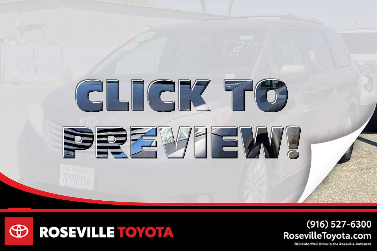 2015 Toyota Sienna XLE Premium -
                  Roseville, CA