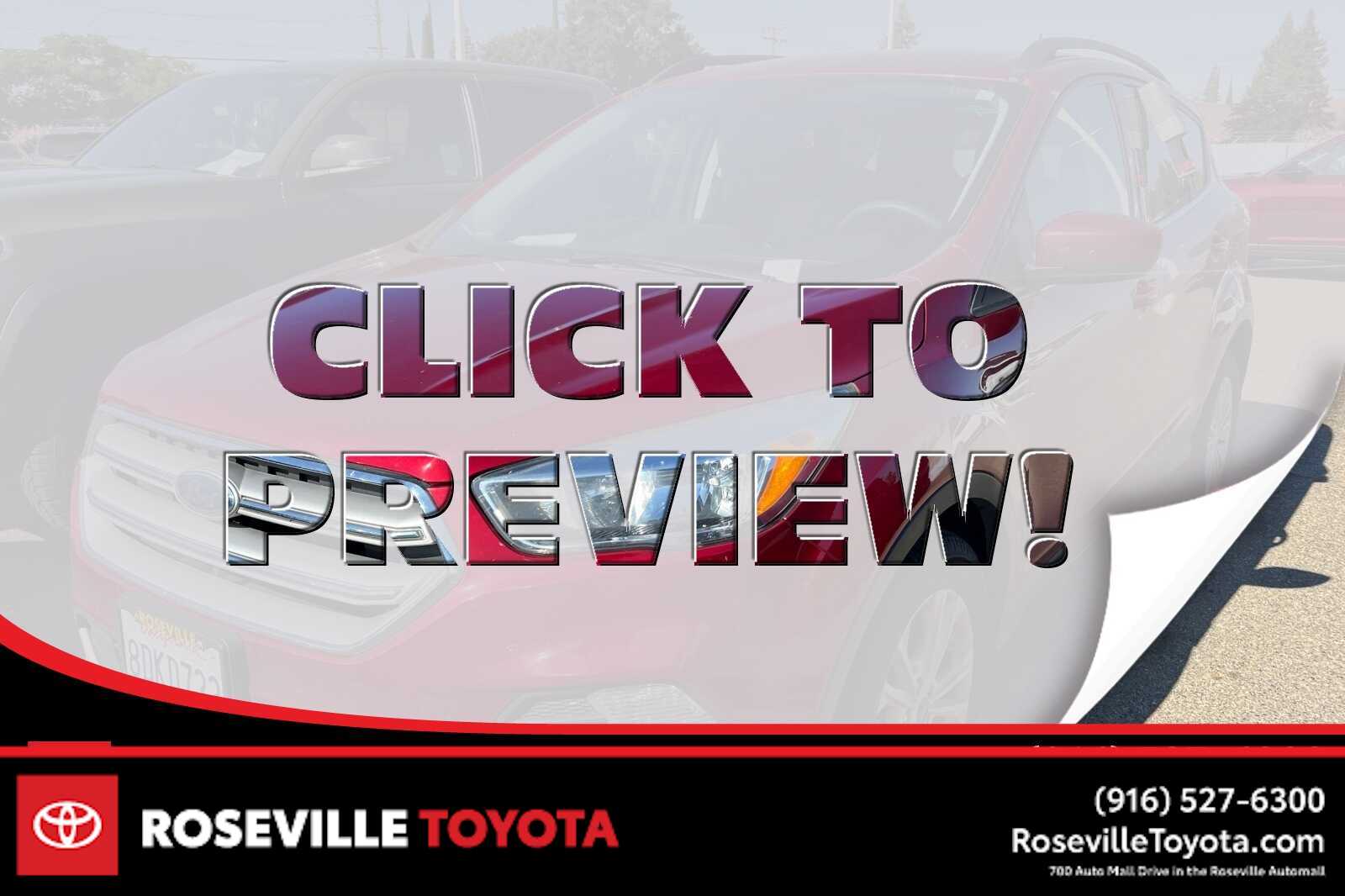 2018 Ford Escape SE -
                  Roseville, CA