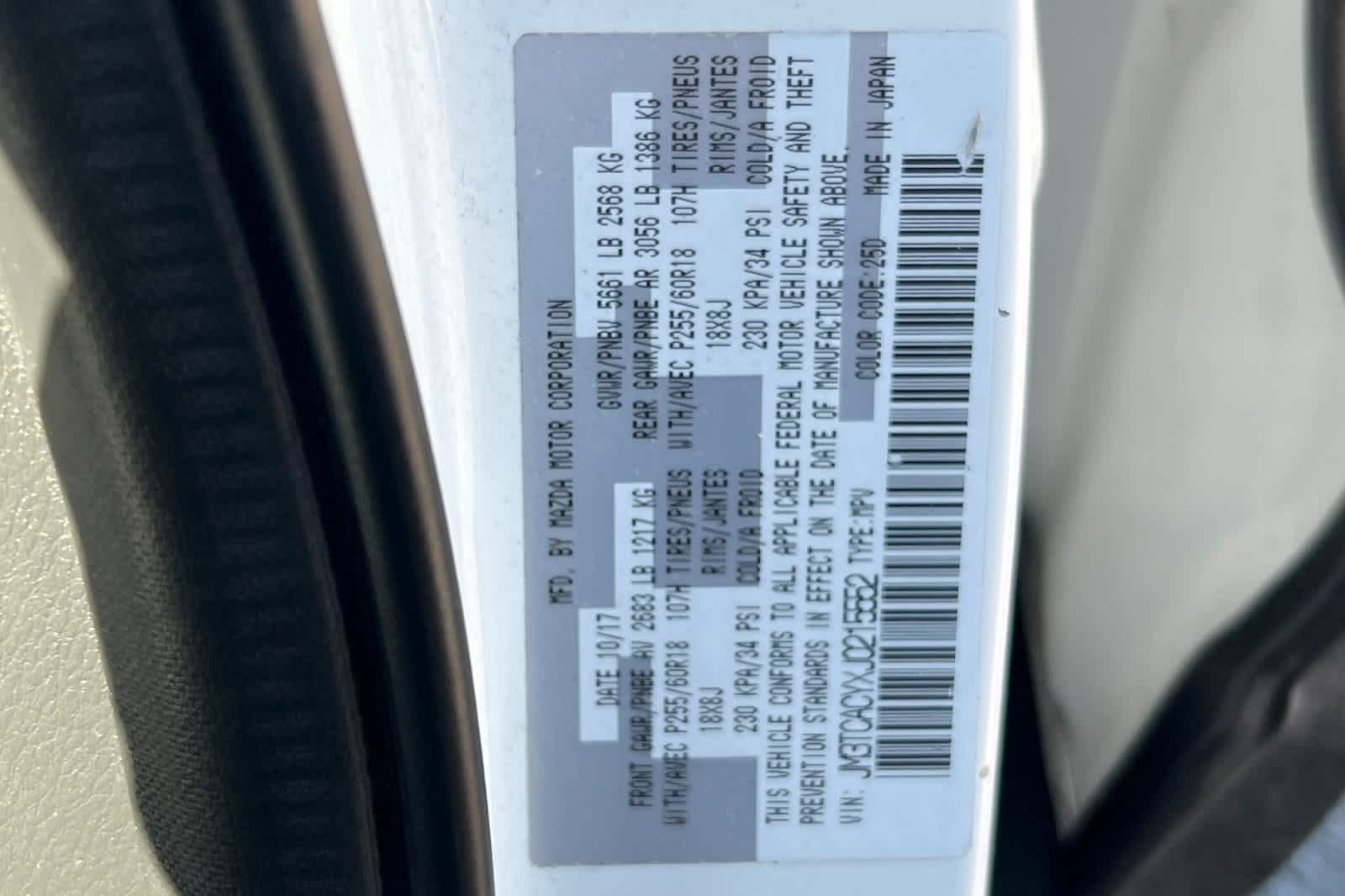 Thumbnail: 2018 Mazda CX-9 - 34