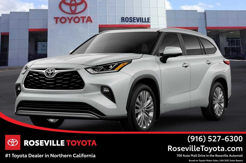 New 2026 Toyota Highlander Hybrid Platinum SUV