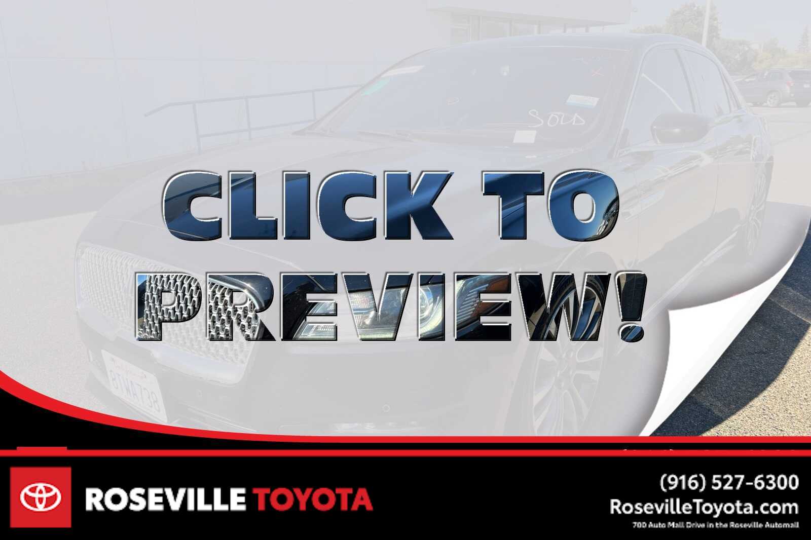 2018 Lincoln Continental Reserve -
                  Roseville, CA