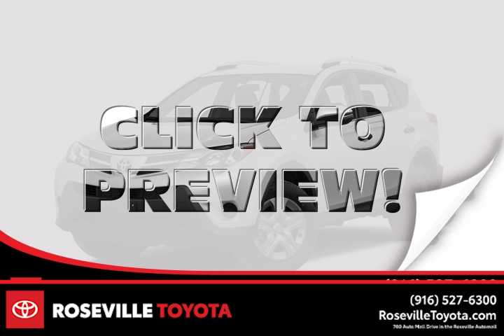 2013 Toyota RAV4 LE -
                Roseville, CA