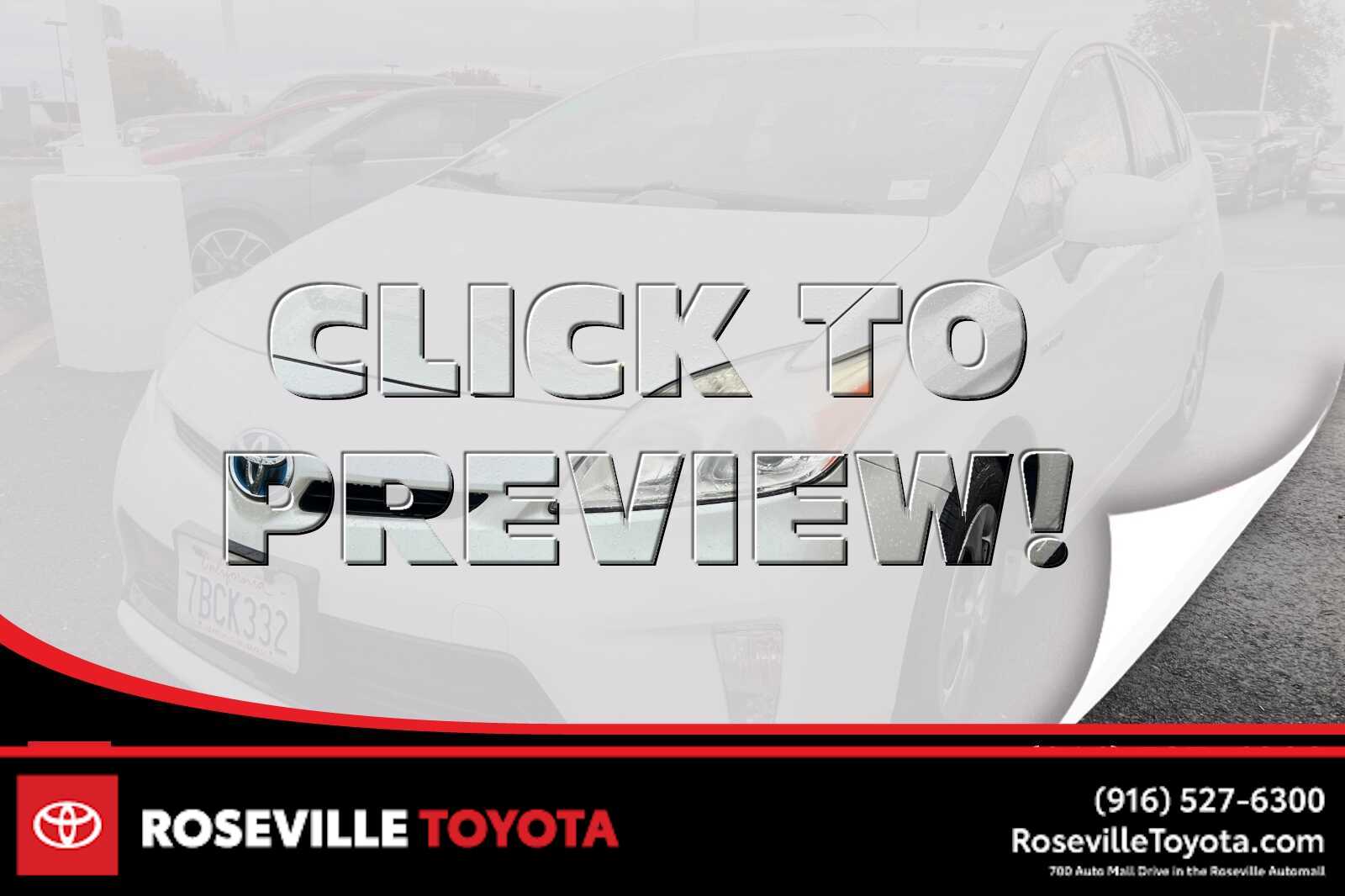 2013 Toyota Prius Three -
                  Roseville, CA