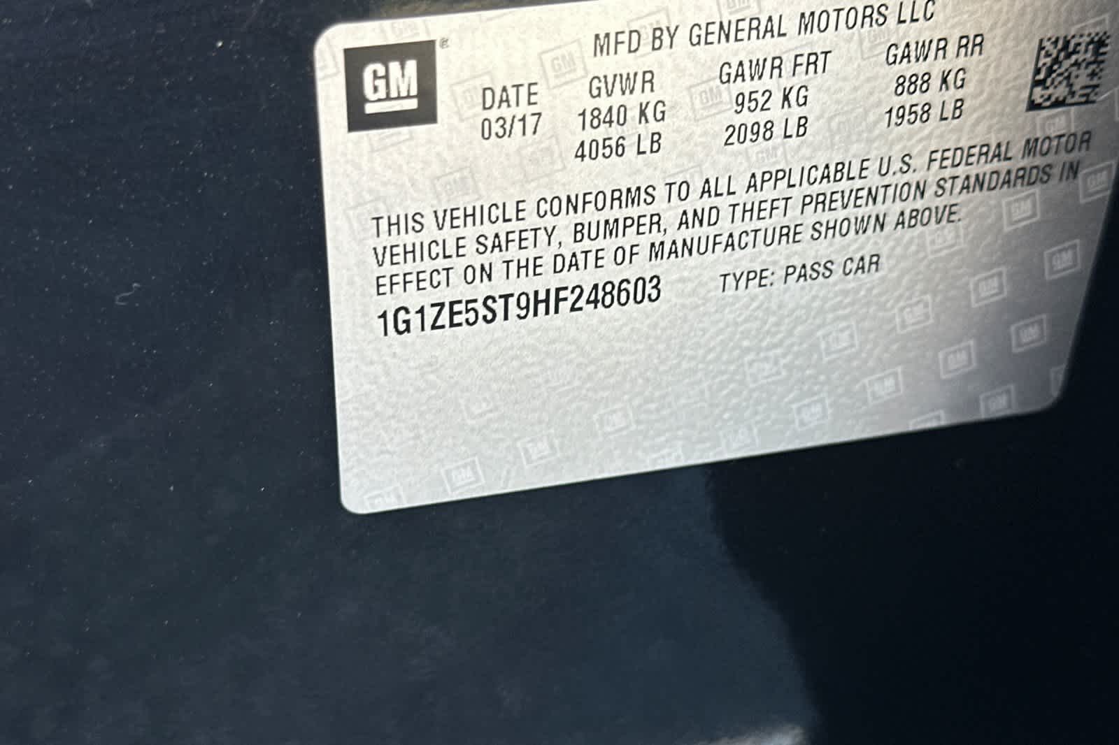 Thumbnail: 2017 Chevrolet Malibu - 32