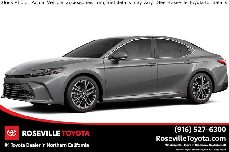 2025 Toyota Camry XLE Hero Image