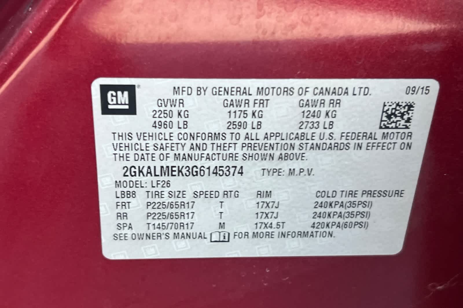 Thumbnail: 2016 GMC Terrain - 30