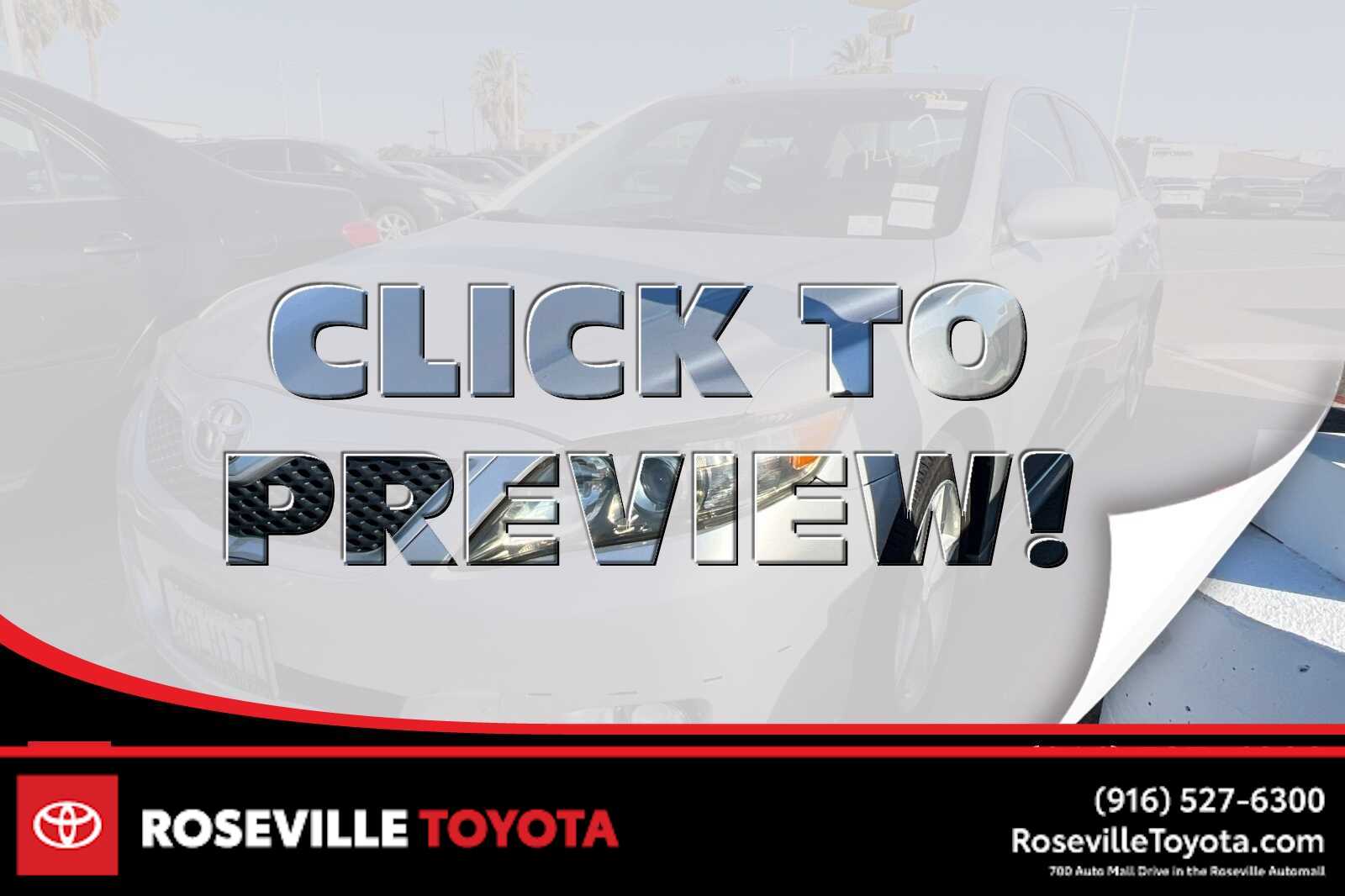 2011 Toyota Camry SE -
                Roseville, CA