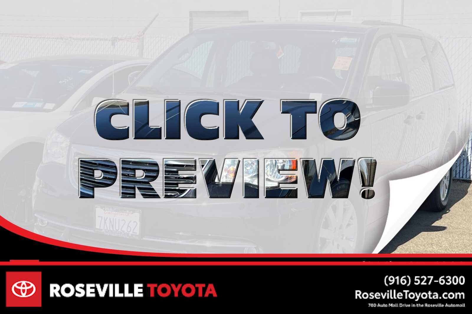 2016 Chrysler Town & Country Touring -
                  Roseville, CA