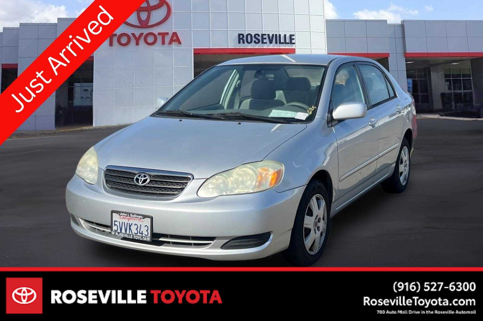 2006 Toyota Corolla LE -
                  Roseville, CA