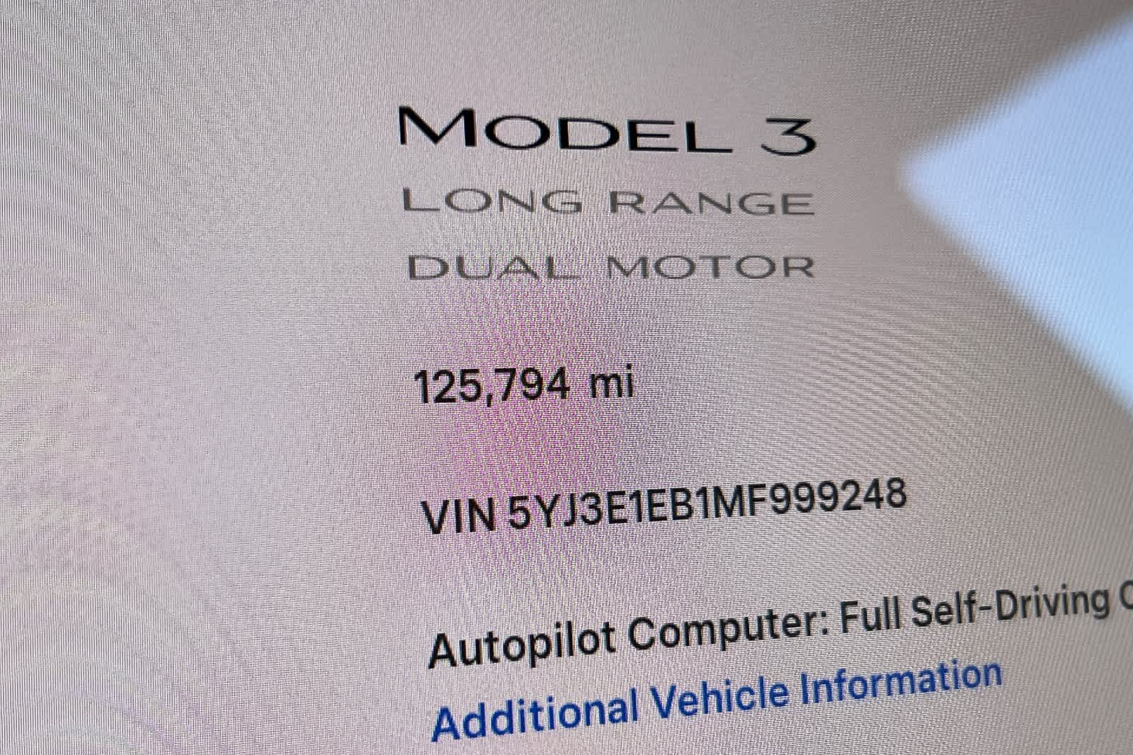 Thumbnail: 2021 Tesla Model 3 - 26