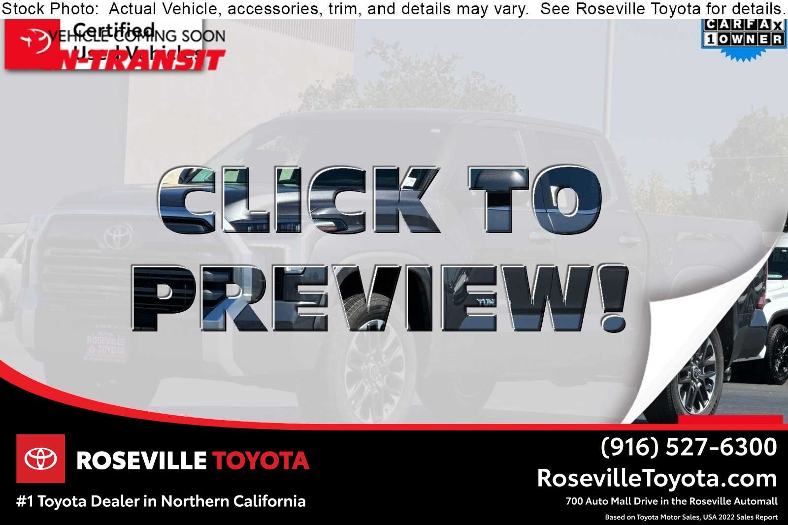 2024 Toyota Tundra Limited -
                Roseville, CA