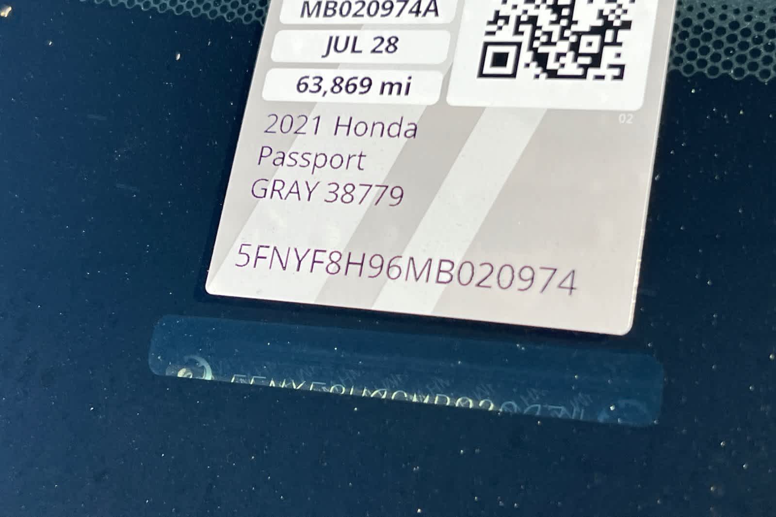 Thumbnail: 2021 Honda Passport - 22