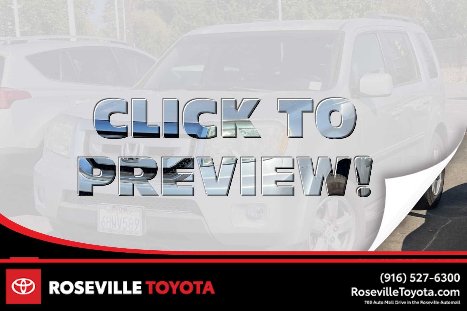 2009 Honda Pilot EX -
                  Roseville, CA