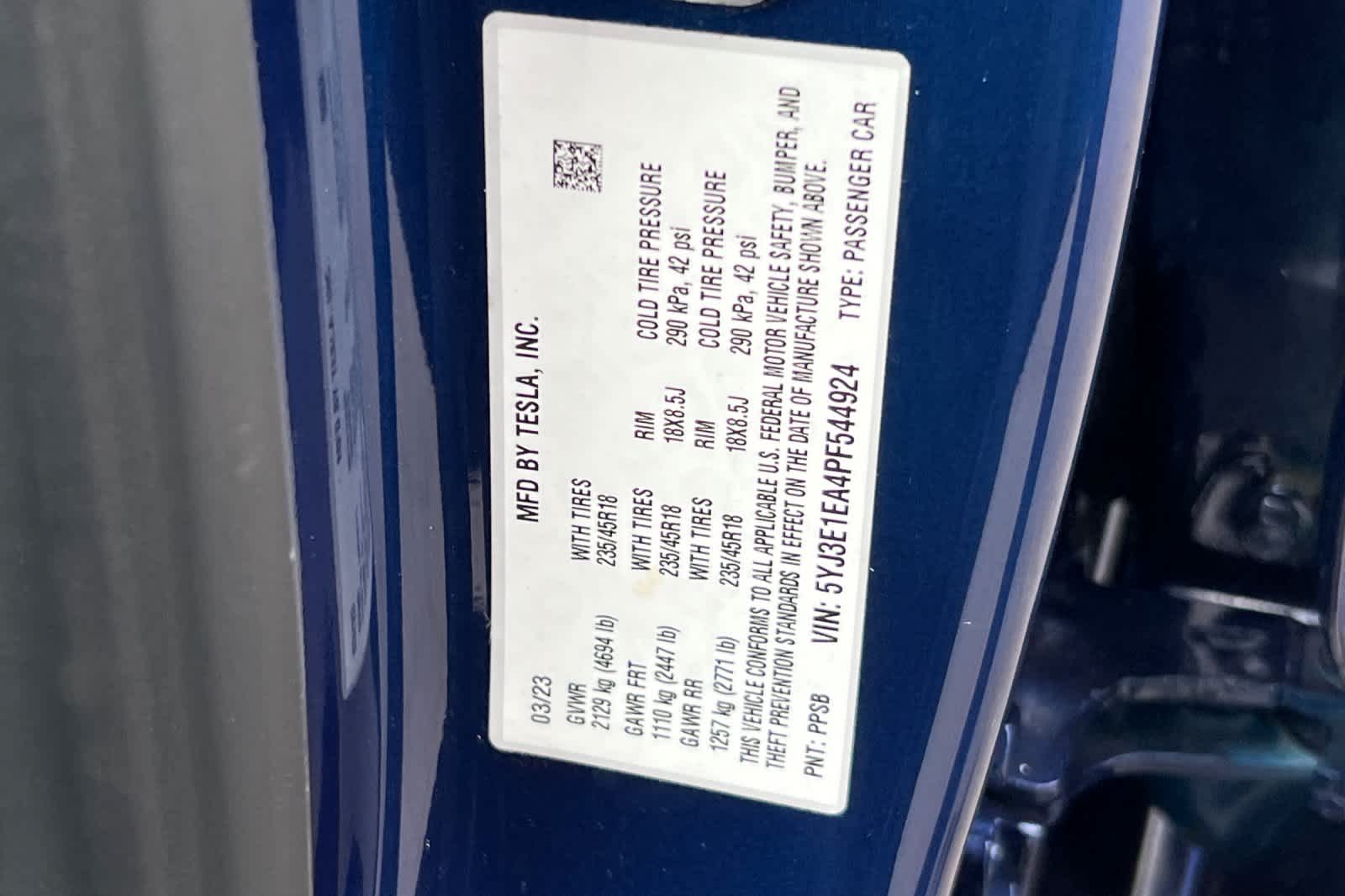 Thumbnail: 2023 Tesla Model 3 - 31