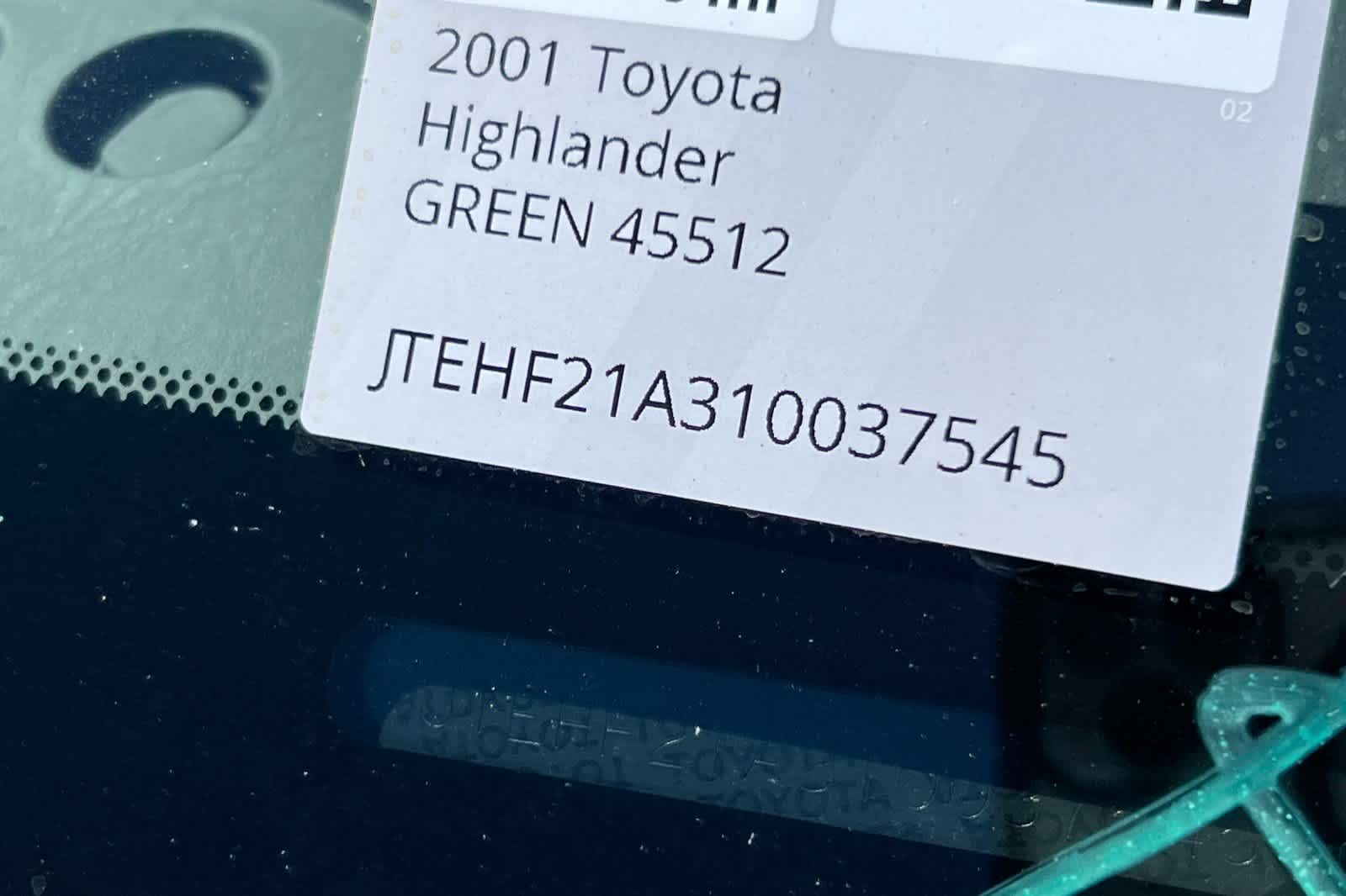 Thumbnail: 2001 Toyota Highlander - 23