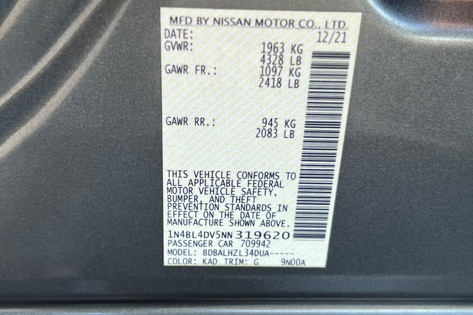 Thumbnail: 2022 Nissan Altima - 30