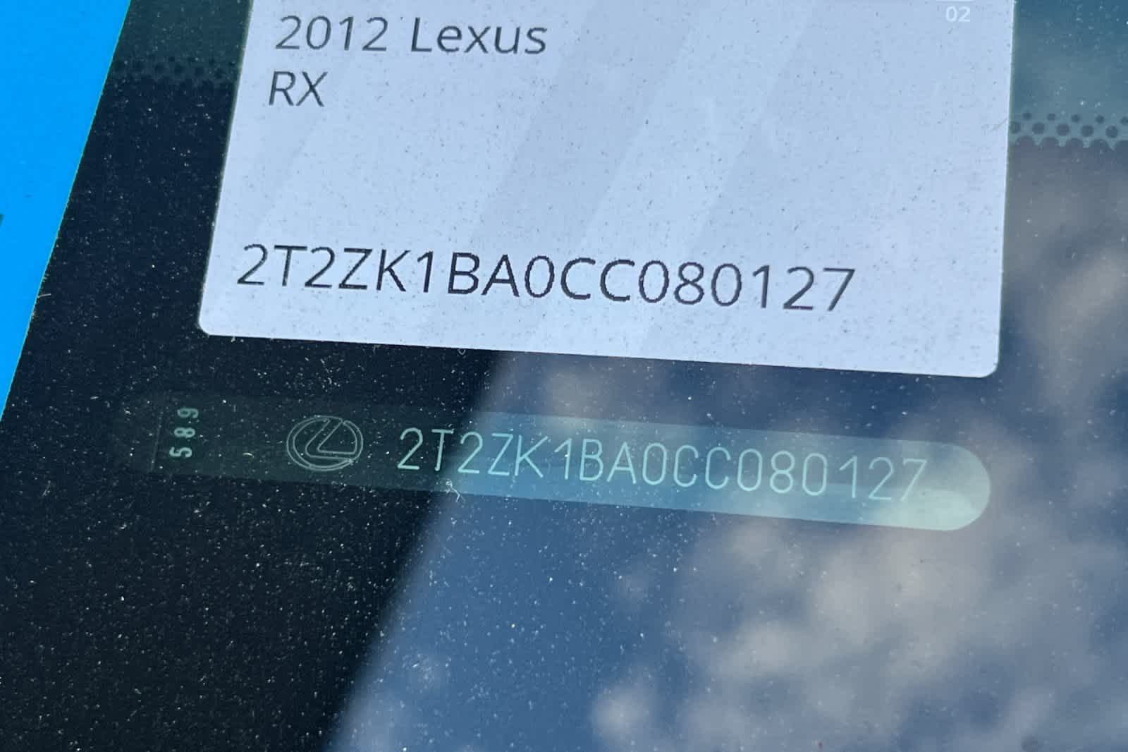 Thumbnail: 2012 Lexus RX - 23