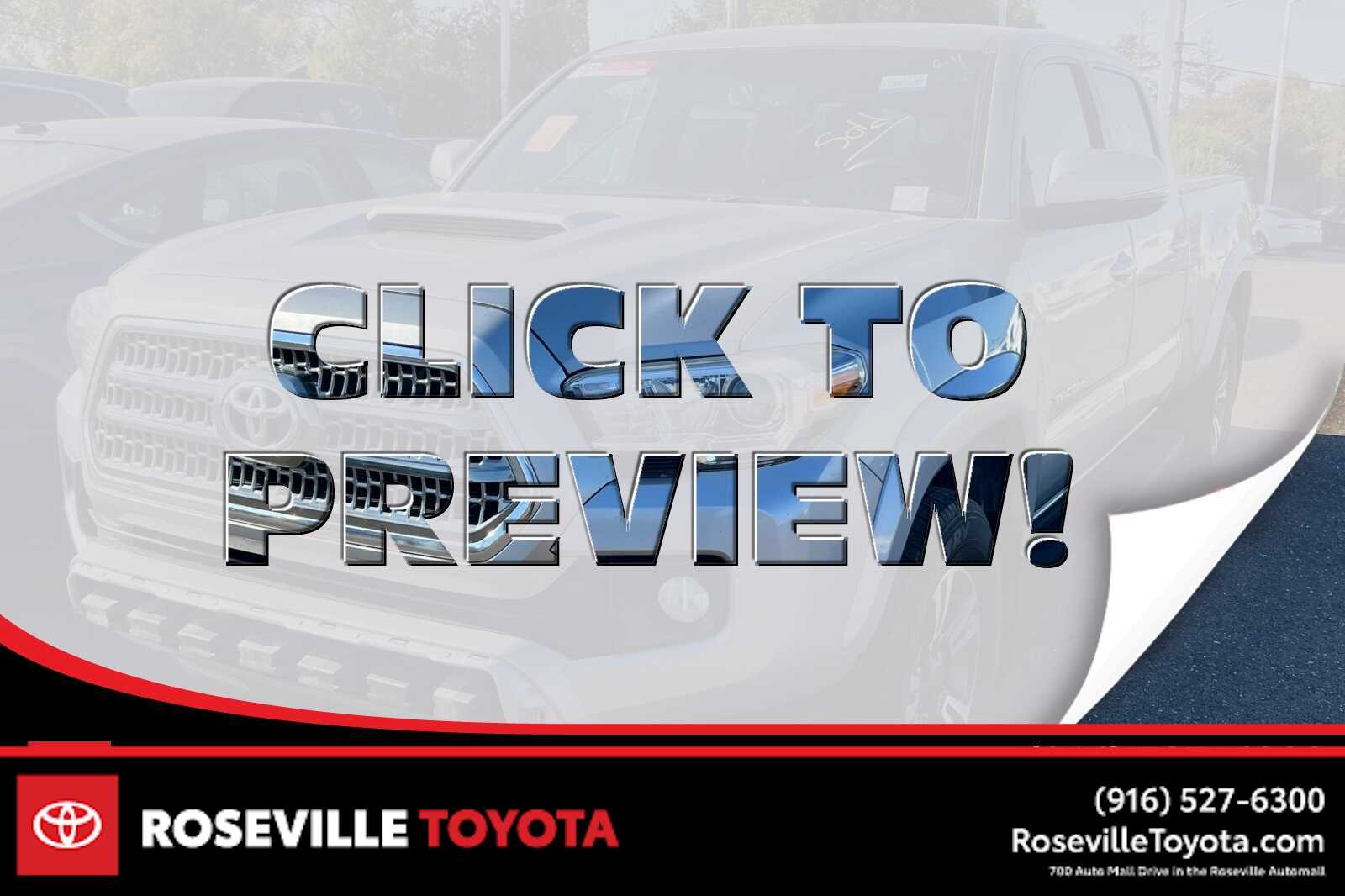 2017 Toyota Tacoma TRD Sport -
                  Roseville, CA