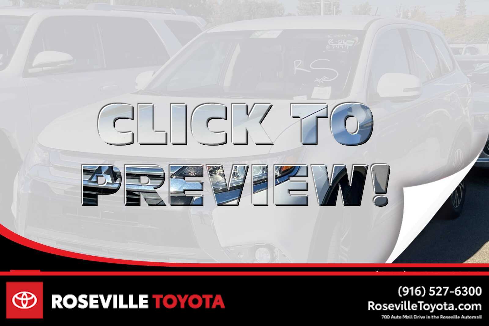 2016 Mitsubishi Outlander SE -
                  Roseville, CA
