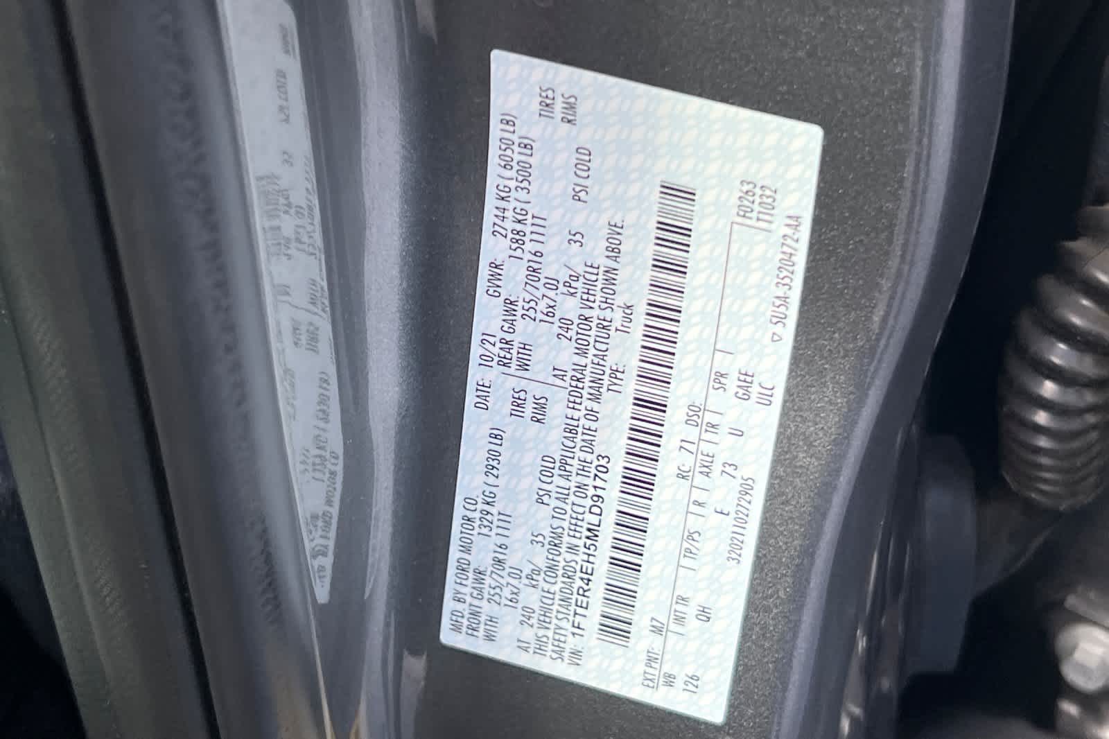 Thumbnail: 2021 Ford Ranger - 30