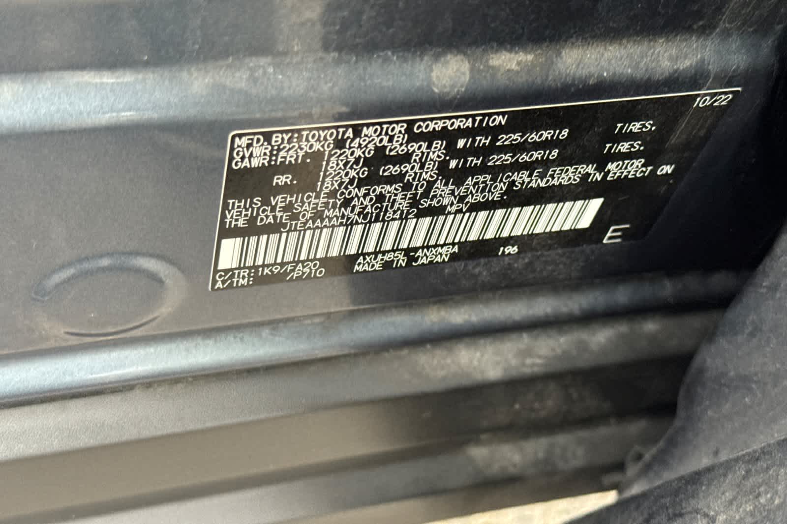 Thumbnail: 2022 Toyota Venza - 34