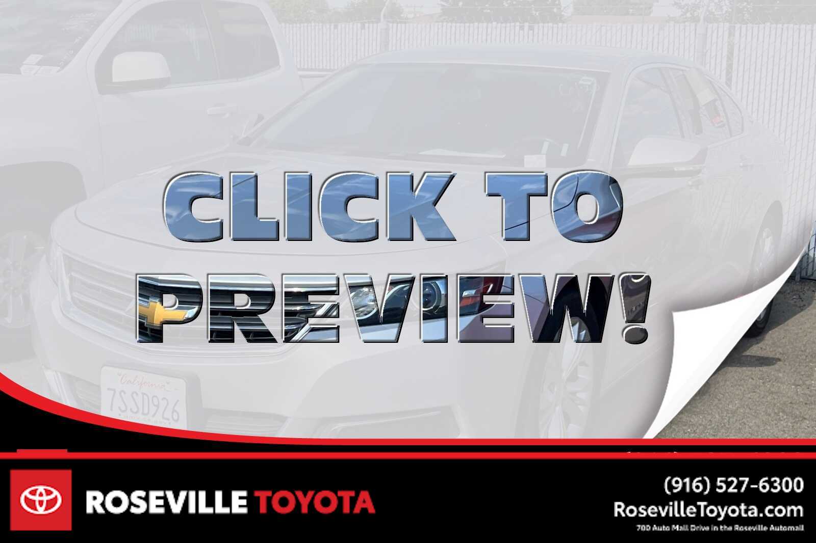 2015 Chevrolet Impala LT -
                  Roseville, CA