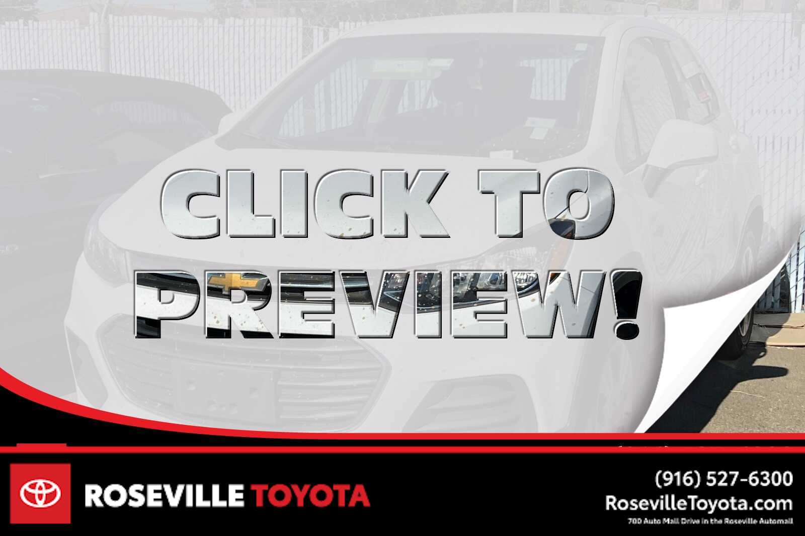 2018 Chevrolet Trax LS -
                  Roseville, CA