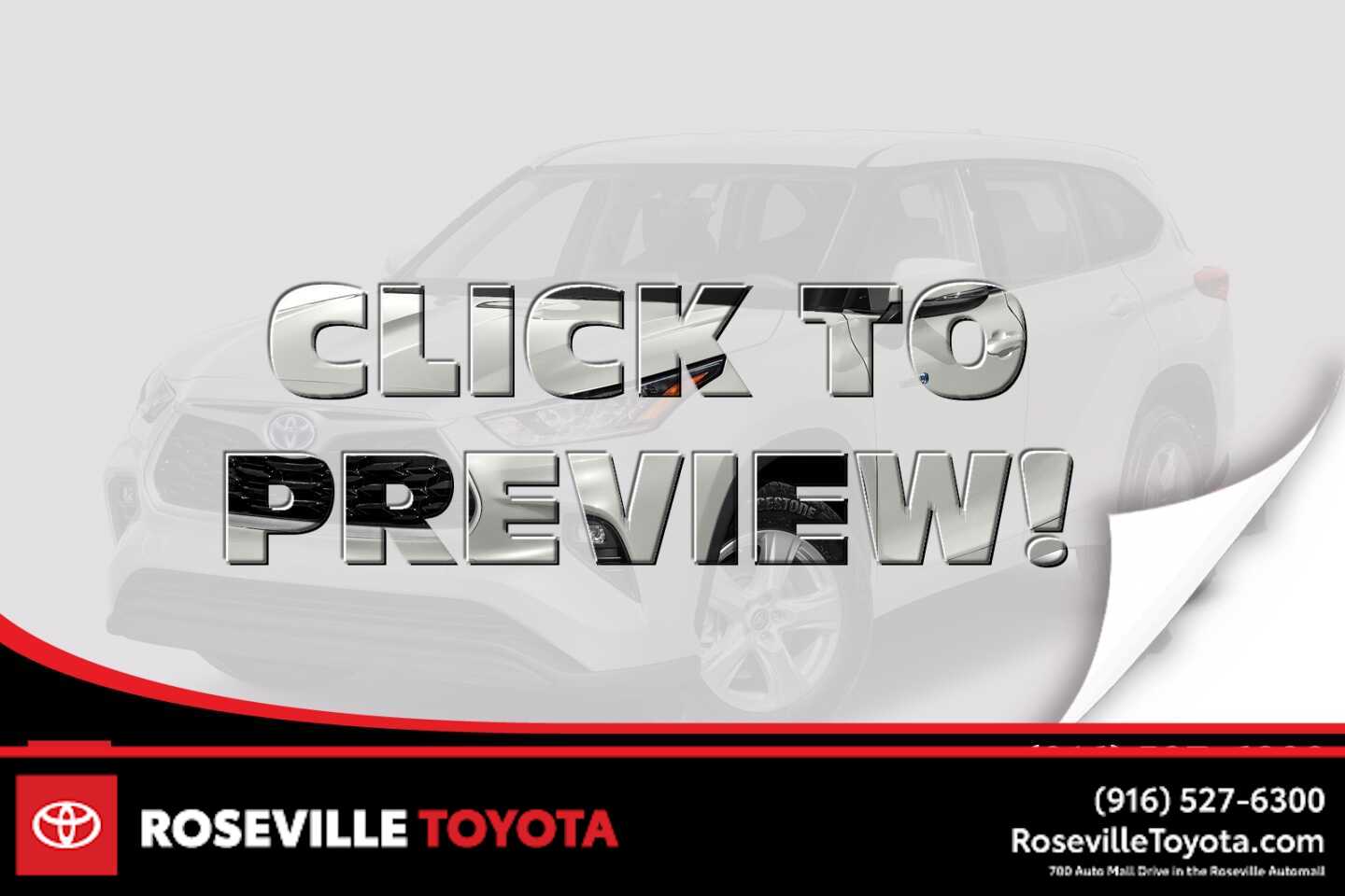 2021 Toyota Highlander XLE -
                Roseville, CA