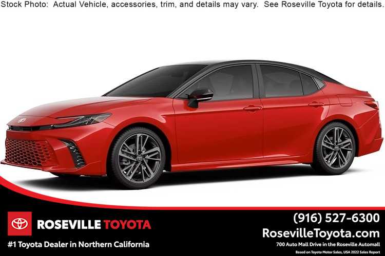 2025 Toyota Camry XSE -
                  Roseville, CA