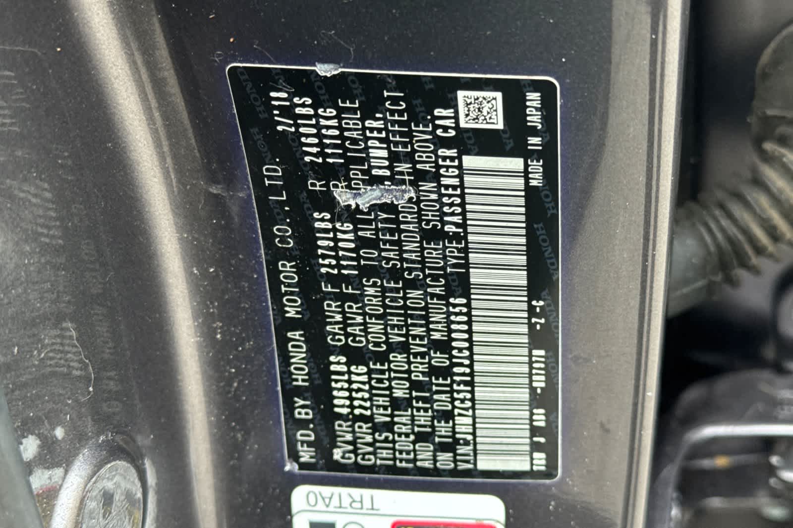 Thumbnail: 2018 Honda Clarity - 34