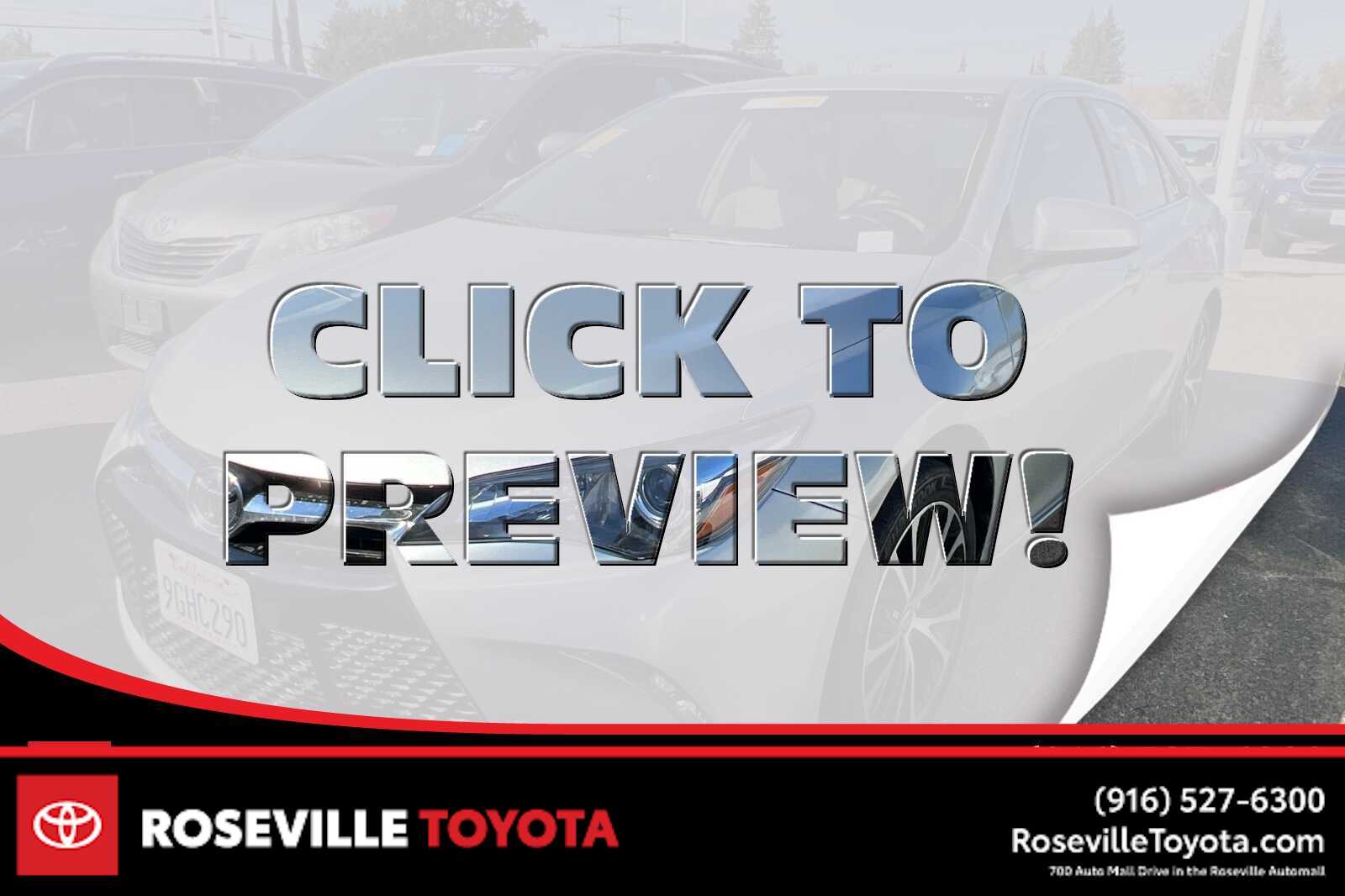 2017 Toyota Camry LE -
                Roseville, CA