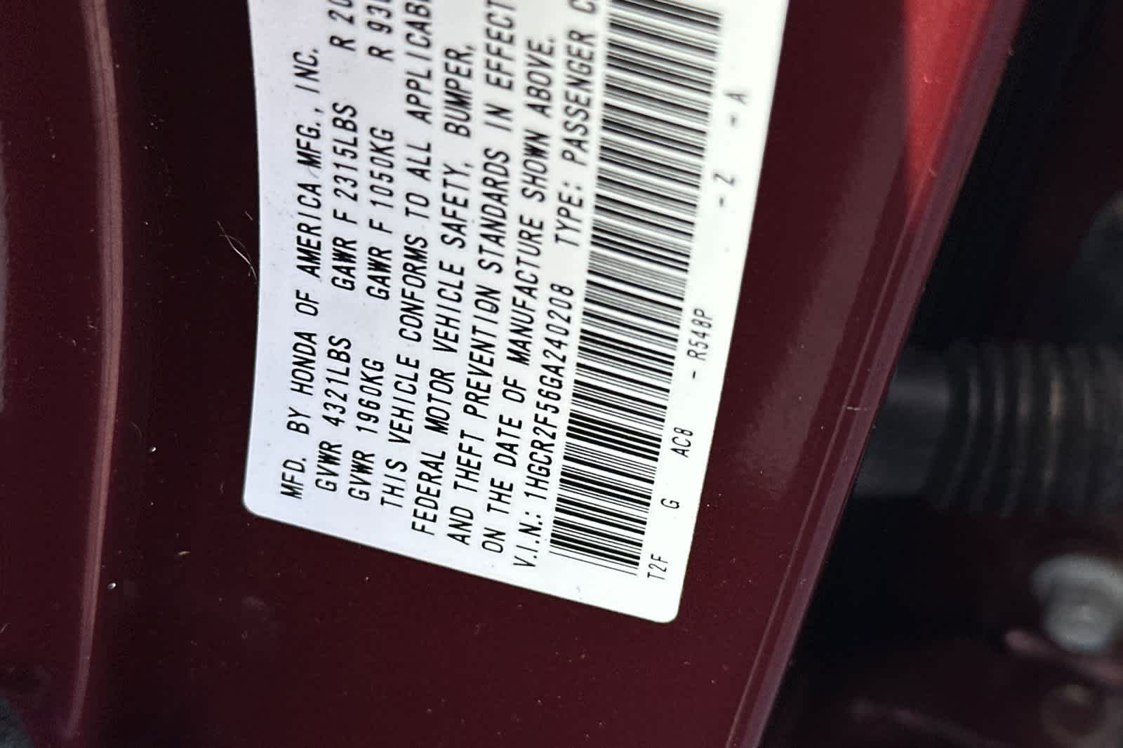 Thumbnail: 2016 Honda Accord - 30